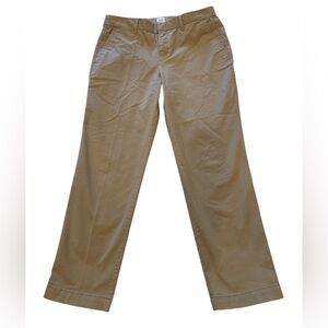 GAP Classic Tan and black Chino Slim Crop Pants bundle Size 4